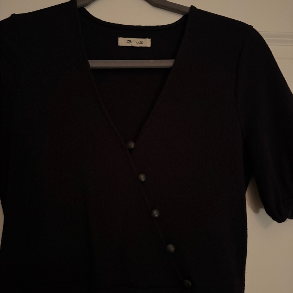 Madewell Black Mini Dress